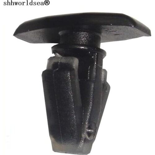 Shhworldsea 100pcs car plastic clip& fastener retaining clip for lexus90467-06092 from 1990-on fits into 8mm hole free shipping