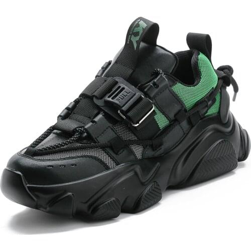 Womens Mesh Breathable Platform Sneakers 2021 Fashion Women Chunky Shoes Ladies Trainers Footwear