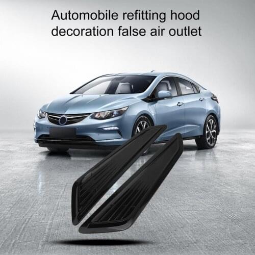 1 Pair LKT035 Vent Trim SS Style Waterproof ABS Wear-resistant Air Outlet Trim for Vehicle car accessories Детали экстерьера