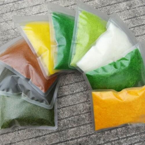 30g micro-landscape simulation moss nylon green grass powder rockery bonsai lawn stone landscaping fake grass DIY decoration