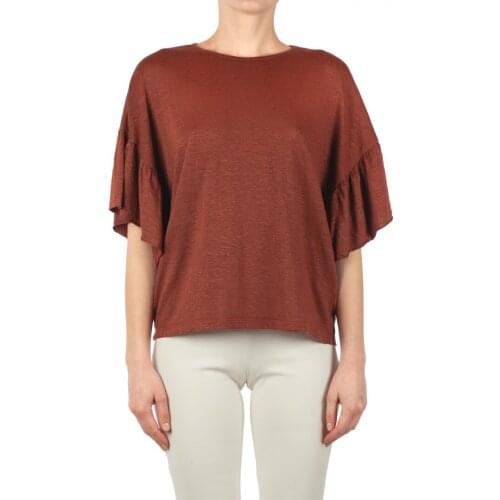 8pm T-shirt women 8PM M147-A Minneapolis-t-T-shirt burned