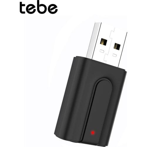 Tebe Bluetooth 5.0 Audio Receiver Transmitter Stereo Music 3.5mm AUX Jack RCA Bluetooth Receptor USB Mini Wireless Audio Adapter