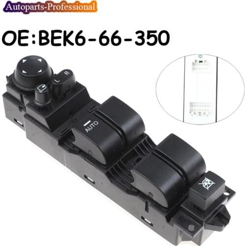 Car Auto accessorie For Mazda 3 2.0L 2008-2009 BEK666350 BEK6-66-350 Electric Power Window Control Switch