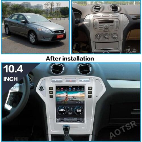 For Ford Mondeo MK4 Android Radio 2007 - 2010 Car Multimedia Player Stereo GPS Navigation PX6 IPS Screen AutoRadio Head unit