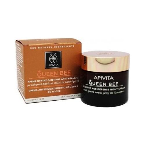 APIVITA QUEEN BEE CREMA ANTIENVEJ HOLISTICA NOCHE CON JALEA REAL GRIEGA Y LIPO 96% 50 ML