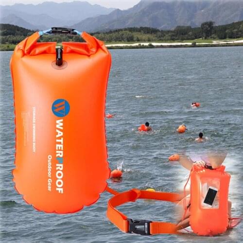 Swim Buoy Waterproof Swim Bubble Swimming Clothes Storage Bag For Rafting, River Tracing, Swimming, Surfing, Diving, Water Park