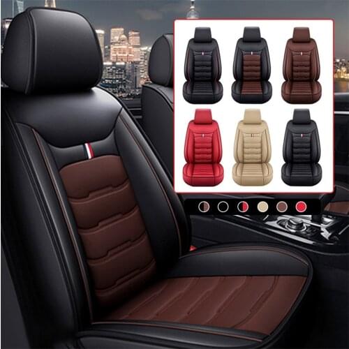Muchkey Car Seat Covers for Ford Kuga 2003-2021 5 Seats Seat Covers Leather Full Front and Back Car Seats