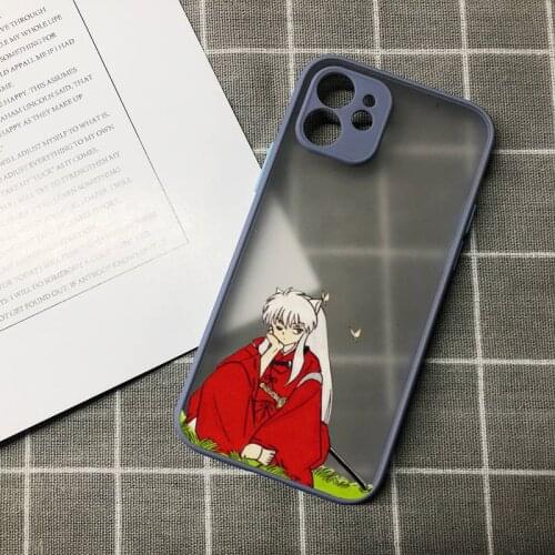 Anime Inuyasha Phone Case for iPhone 12 mini 11 pro XS Max X XR 7 8 plus SE20 High quality TPU silicon cover