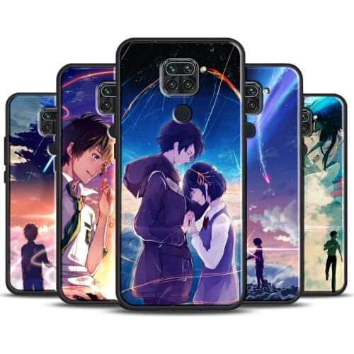Your Name Anime kimi no nawa Case For Xiaomi Redmi Note 10 Pro 8T 9S 7 8 9 Pro Phone Cover For Redmi 9T 9C 9A K40 8A 7A