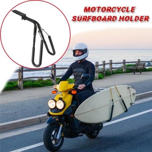 Surfboard Rack Motorcycle Mount Holder Bracket Moped Scooter Black Surfing Rack Carrier Mount Rack Motor Surfing Board Carrier