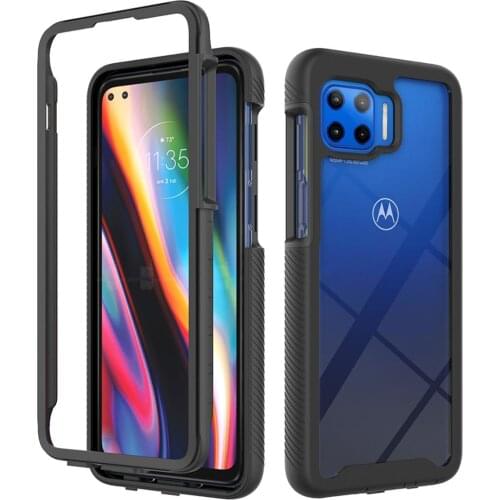 For Motorola Moto G 5G Plus Case Hard PC HD Transparent Matte Armor protective back Cover Case for Moto G 5G Plus phone shell