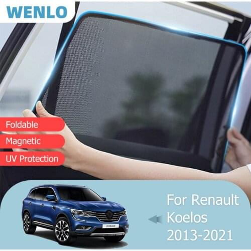 For Renault Koleos 2013-2021 Front Windshield Car Sunshade Rear Side Window Sun Shade Truck Magnet Visor Mesh Curtain Sunshield