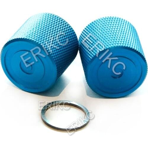 ERIKC Common Rail Piezo Injector Shims Grind Tool (2 PCS) E1024072 Injector Nozzle Gaskets Shims Polish Tool Kit for BOSH DENS0
