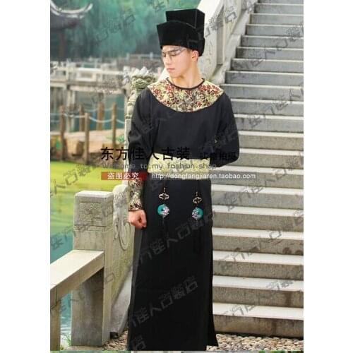 Ancient Chinese Hanfu Male Costume Song Dynasty Officer or Soldier General Costume Male Clothing