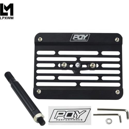 Multi Angle Tow Hook Mount PQY License Plate For AUDI For BMW For honda For Subaru LPF