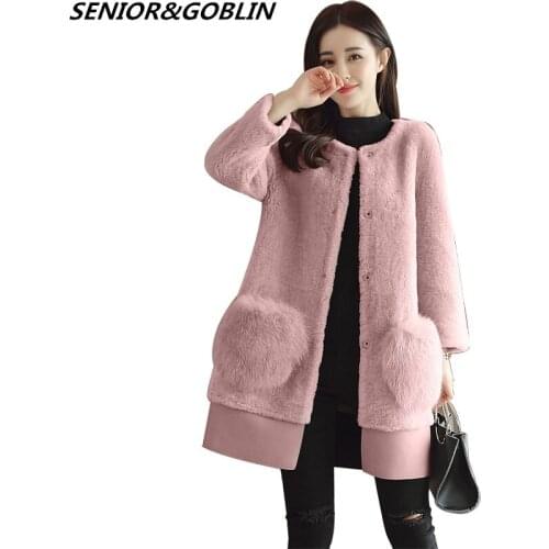 SENIOR&GOBLIN Women's Jackets With Fur