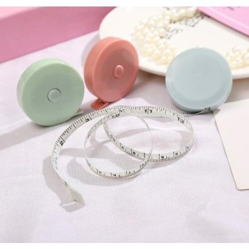 Retractable Measure Tape Body Measurement Belt Tailor Sewing Cloth Craft Centimeter Inch Children Height Ruler Gift SN3254