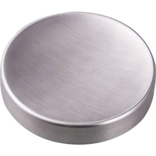 High Quality Stainless Steel Circular Travel Soap Box Soap Dish Bathroom Accessories