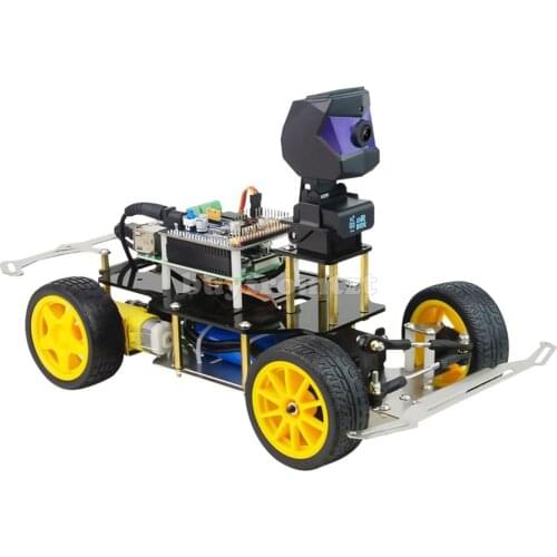 XR-F1 Donkey Car Smart Robot Car Kit AI Self Driving Car Kit w/ 720P HD Camera Unfinished