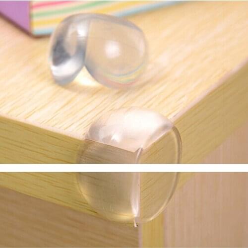 Edge & Corner Guards 12Pcs Child Baby Safety Silicone Protector Table Corner Edge Protection Cover Children Anticollision