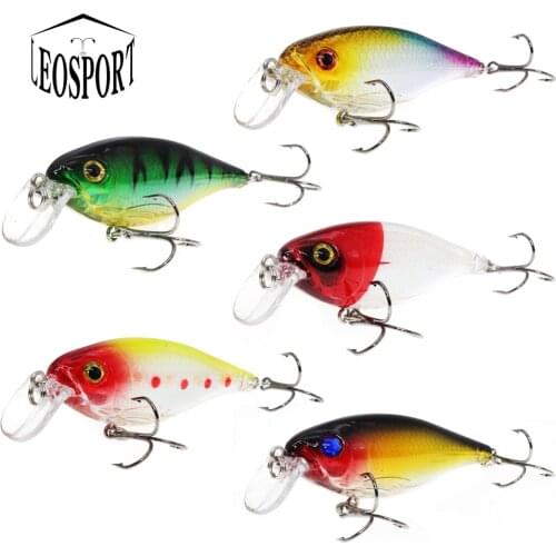 Hard Plastic Fishing Minnow Lures 8CM/12.5G Artificial Bait Crankbait Lure Fishing Tackle Pesca