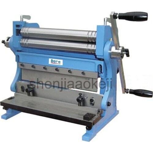 1PC Multifunctional Shears Machine HSBR-760 Shearing Machine With Shearing Thickness(mm) Manual Shearing Plate Bending Machine