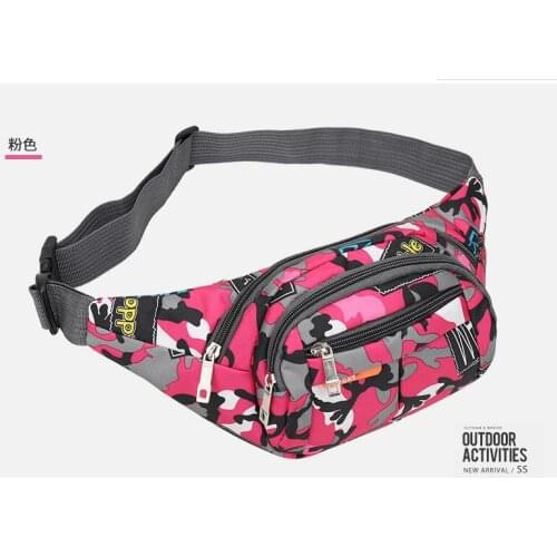 2021 Waist Pack Fahsion Belt Bags Chest Bag Men New Canvas Shoulder Pack