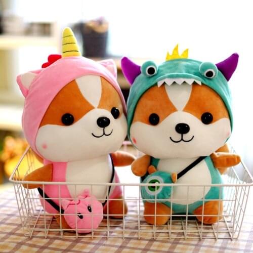 25cm Plush Doll Toy Cute Squirrel Animal Dinosaur Bee Doll Stuffed Plush Toy ChildrenS Birthday Gift