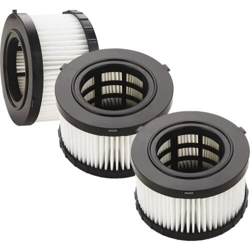 3 Pack HEPA Filter Compatible for Dewalt DC5151H for DEWALT DC515, DCV517 One-Half-Gallon Wet/Dry Vacuums