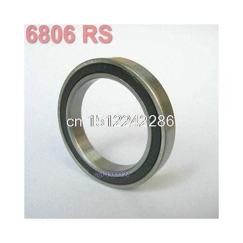 6806 61806 2RS Si3N4 Ceramic Ball Bearing Rubber Sealed BB30 Hubs 30x42x7mm