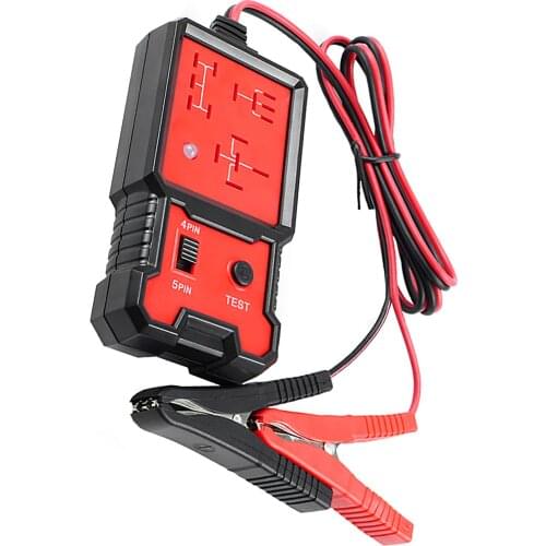 ONEVER 12V Automotive Relay Tester with LED Indicator Electronic Battery Tester Car Battery Diagnostic Tool for Car Repair