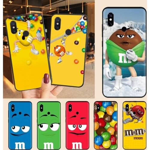Hot M&Ms Chocolate Nutella Bottle Phone Case For Xiaomi Redmi 4x 5 plus 6A 7 7A 8 mi8 8lite 9 note 4 5 7 8 pro