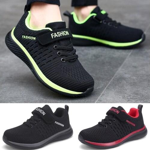 YISHEN Kids Sneakers Breathable Lightweight Children Shoes Non-slip Casual Boys Girls Running Walking Sport Sneakers Zapatillas