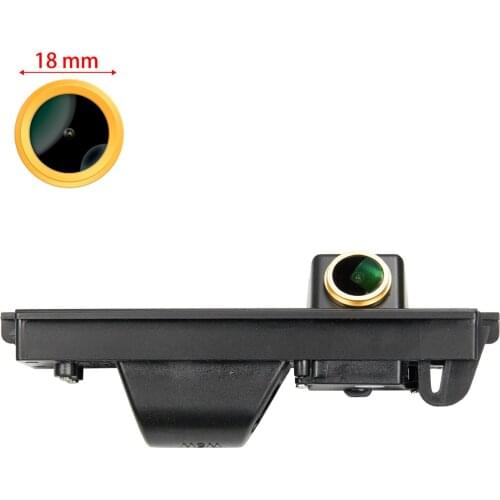 Freezzmi Golden Night Vision Waterproof HD Car Rear View Reverse Backup Camera Original Hole for Toyota RAV4 2002~2012