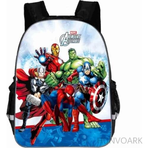 Mochila School Kids bag Avengers Backpack for Children Infinity War Printing Cartoon Children School Bags Boys Girls Teenage Bag