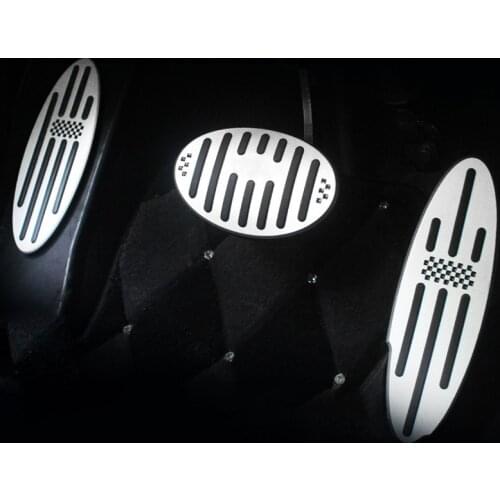 Car Foot Fuel Brake Pedal Cover For MINI Cooper S One Hatch Hardtop Countryman Clubman JCW R56 R60 F54 F55 F56 F60 Accessories