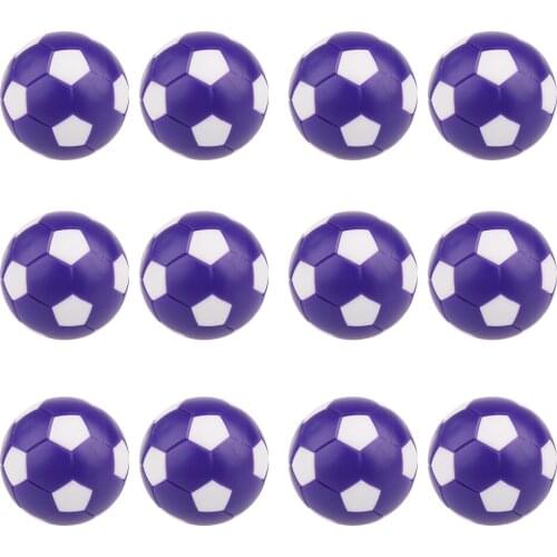 Foosball Machine Plastic Accessories Table Football Balls 36mm Purple for Indoor Games Soccer Tables Accessories