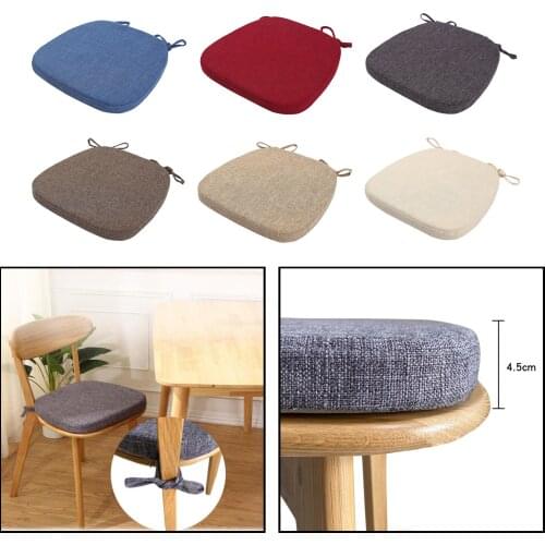 Chair cushions Memory Foam Pads Chair cushions with ribbons for dining room