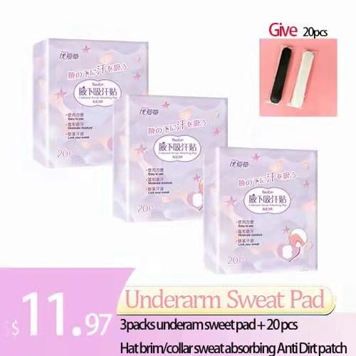 Armpit Sweat Pads Underarm Summer Disposable Absorbing Anti Perspiration Deodorant Unisex Shield Wholesale