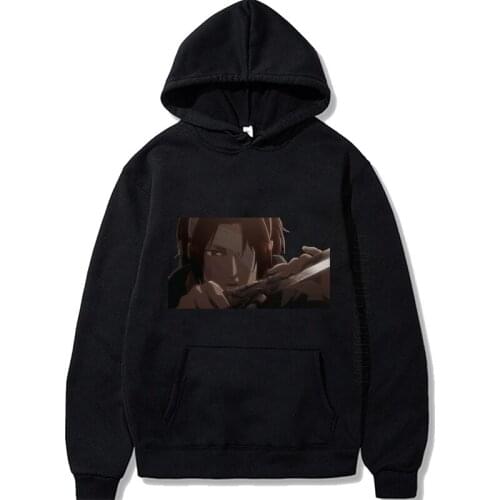 Attack On Titan Print Men Hoodies Streetwear Women Oversized Pullovers Casual Harajuku Sweatshirt Warm Hoodies