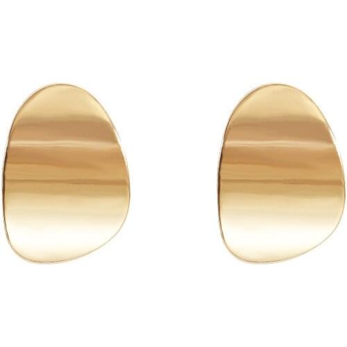 Needle Vintage Exaggerated Normcore Style Ear Stud New Fashion Geometric Metal Earrings Ear Stud