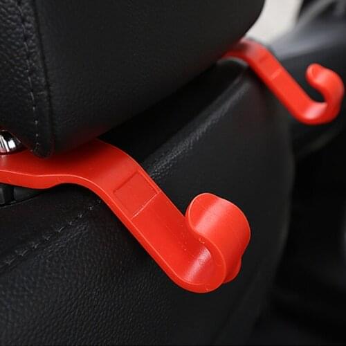 Car seat back hidden multi-functional hook car supplies rear seat back creative car small hook