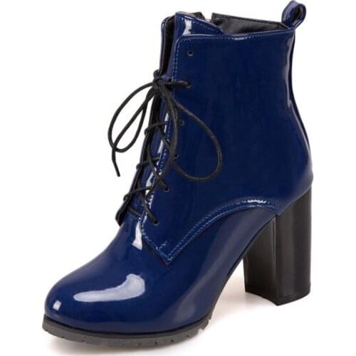 Big Size 9 10 11-17 boots women shoes ankle boots for women ladies boots Side zipper cross strap