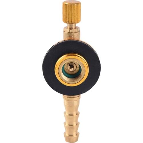 1Pc Gas Stove Switching Stainless Steel Camping Charging Inflatable Valve Adapter 7.8cm