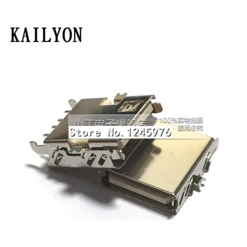 100pcs USB-A mother seat interface, A mother board, insert before, stretching, ultra-thin USB interface