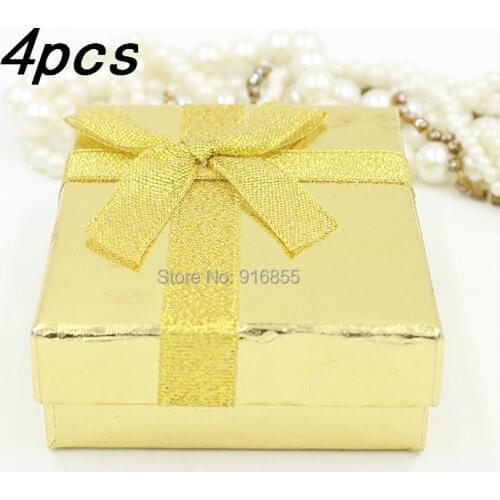 Free shipping 4pcs/lot Fashion Jewelry Box, necklace Box,Earrings/Pendant Box 7*9*3 Display Packaging Gift Box