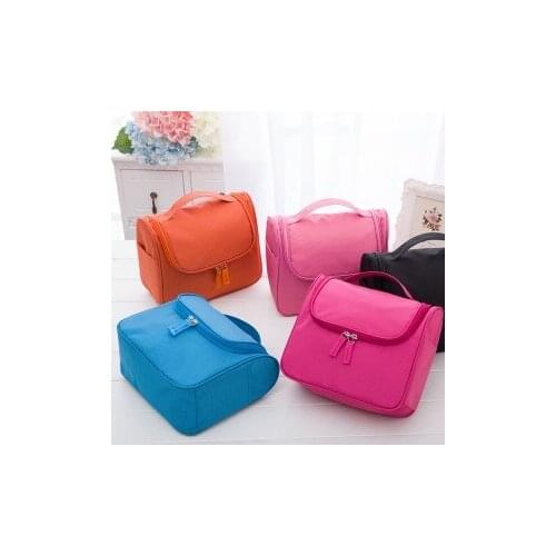 Free shipping Colorful multifunctional large capacity solid Wash Bag Makeup Bag storage bag 19*23*10cm