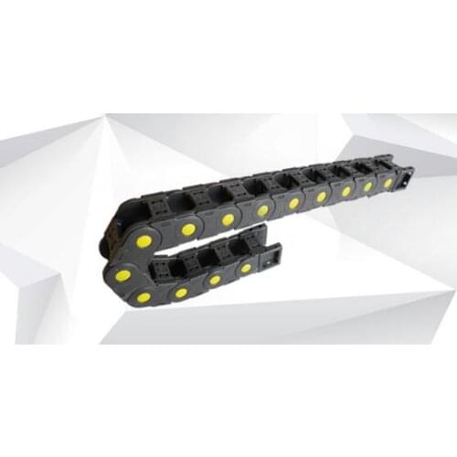 Bridge Transmission Chains 25x 77mm 1M Open On Both Side Plastic Towline Cable Drag Chain For 3D printer