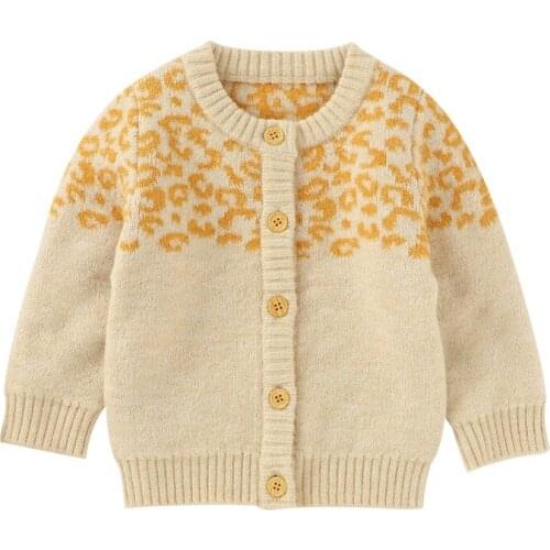 Children Kids Sweater Autumn Baby Boy Girl Cardigan Knitted Casual Outerwear Clothes New