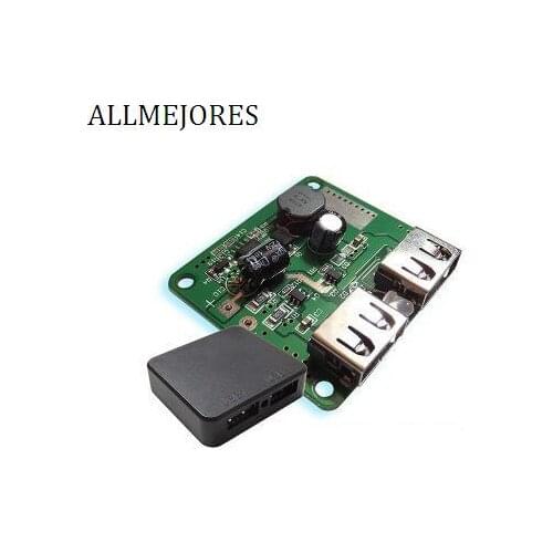 ALLMEJORES Controller 5V 3A Voltage Regulator For DIY Solar Mobile Phone Charger Dual USB Junction Box ourput 5V